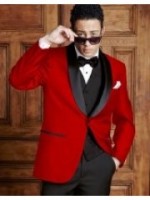 Bradford Red Tuxedo Set (coat & pant)